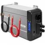 Przetwornica Qoltec napięcia Pure Sine Wave 12V na 230V 3000/6000W UPS BYPASS LCD USB USB-C (52698) | 52698 | 5901878526980