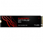 SSD|SANDISK|300xTBW rating|MTBF 1750000 h|Read speed 6800 MB/s|Write speed 5800 MB/s|NVMe Yes|PCI Express 4.0|M.2|500 GB|SDSP71500GAN-000E0 | SDSP71500GAN-000E0 | 619659232139