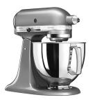 KitchenAid 5KSM125ECU Stand mixer 300 W Silver | 5KSM125ECU | 5413184124557
