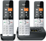 Gigaset Comfort 500A trio silber schwarz | L36852-H3023-B111 | 4250366866659