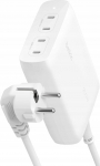 Ładowarka Belkin BoostCharge Pro GaN Power Delivery 4 USB-C 200W (WCH015VFWH) | WCH015VFWH | 745883868230