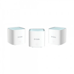 D-Link | EAGLE PRO AI AX1500 Mesh System | M15-3 (3-pack) | 802.11ax | 1200+300 Mbit/s | 10/100/1000 Mbit/s | Ethernet LAN (RJ-45) ports 1 | Mesh Support Yes | MU-MiMO Yes | No mobile broadband | Antenna type 2 x 2.4G WLAN Internal Antenna, 2 x 5G W  ...