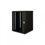 Digitus Wall Mounting Cabinet Unique Series | DN-19 16U-6/6-SW | 82 x 60 x 60 cm | Black | DN-19 16U-6/6-SW | 4016032257677