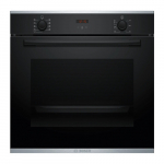Bosch Oven | HBA2340B0 | 71 L | Electric | Hydrolytic | Knobs | Convection | Height 59.5 cm | Width 59.4 cm | Black | HBA2340B0 | 4242005356829