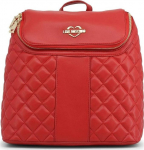 Moschino Moschino, Love, Synthetic Leather, Backpack, Red, Pockets 2, For Women For Women | 8054388613804 | 8054388613804