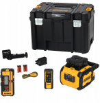Dewalt DEWALT Laser obrotowy DCLE15211R Czerwony 40m/600m USB-C | DCLE15211R-QW | 5054905336196