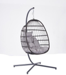 Domoletti Hanging chair grey | 4772013454182 | 4772013454182