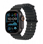 Watch Apple Watch Ultra 3 (2025) 5G 49mm Black Titanium Case with Ocean Band - Black | MF0J4QF/A | 195950609967
