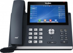 Telefon VoIP Yealink SIP-T48U, 2x RJ45 1000Mb/s, wyświetlacz, PoE, USB, bez zasilacza | SIP-T48U | 6938818304321