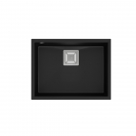 Plautuvė Quadron DAVID 50 HQD5542U7-BS, 550x420x225 anglies juoda/plieno | HQD5542U7-BS | 5903242539282