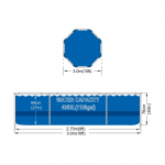 AVENLI Round Frame Swimming Pool 305x76 Set | JL17798EU | 6920388660471