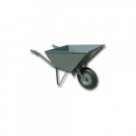 Unimet Taczka budowlana max 150 L na łożysku blacha | TACZ POM MAX | 5907707090042
