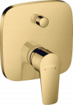 Bateria wannowa Hansgrohe Talis E Jednouchwytowa bateria wannowa, zintegrowany systemem zabezpieczający zgodnie z EN1717, montaż podtynkowy, element zewnętrzny | 71474990 | 4059625232019