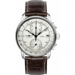 Zegarek Zeppelin męski 100 Jahre 8670-1 Quarz srebrny | 259586-uniw | 4041338867015