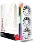 Graphics card. XFX Mercury RX 9070XT OC White G RGB 16 | RX-97TRGBBW9 | 840191502408