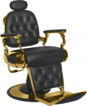 Gabbiano GABBIANO FOTEL BARBERSKI FRANCESCO GOLD CZARNY | 133777 | 5906717436826