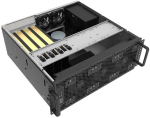 SilverStone RM4A Server-Geh&auml;use, 4HE Rackmount, SSI-EEB, Mesh - dunkelgrau | SST-RM4A | 4710679819501