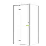 Cersanit SET C112 KABINA LARGA ZAWIAS LEWA CHROM 100X90X195SZK TRANS WIR | SZEZ1004691522 | 5901771132356