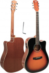 V-TONE VEAG1 CE VS - 4/4 electro-acoustic guitar, Vintage sunburst | 5908249825956 | 5908249825956