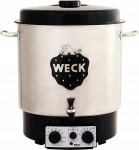 Jata WECK Preserving Cooker Stainless Steel with Clock and Tap | 121407 | 8717127000579