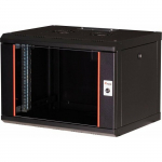 Szafa Equip Equip Serverschrank 19''  07U 600x450mm Glast&uuml;r   schwarz | EPM-07-6045-B-CBAA | 4015867232170