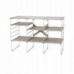 Joseph Joseph Level Plus Large Adjustable Ecru Shoe Rack | 55009 | 5028420009651