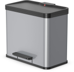Kosz na śmieci Hailo &Ouml;ko* duo Plus L light grey matte | 6302200 | 4007126016188