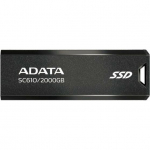 ADATA SC610 USB flash drive 2 TB USB Type-A 3.2 Gen 2 (3.1 Gen 2) Black | SC610-2000G-CBK/RD | 4711085945068