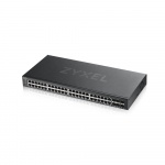 Zyxel GS1920-48V2 Managed Gigabit Ethernet (10/100/1000) Black | GS1920-48V2-EU0101F | 4718937601899