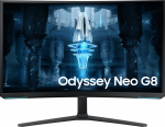 Samsung Odyssey G8 Neo/G85NB/32"/VA/4K UHD/240Hz/1ms/Blck-White/2R | LS32BG850NPXEN | 8806094796582