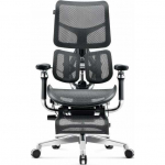 Fotel Diablo Chairs BRAVE Fotel biurowy ergonomiczny V-KINETIC czarny | 1464 | 5904405571354