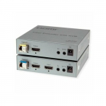System przekazu sygnału AV Roline Przedłużacz KVM ROLINE przez światłow&oacute;d, HDMI 4K, USB, 20 km | 14.01.3363 | 7630049671973