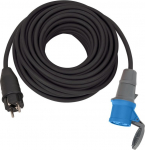 Brennenstuhl Adapter-Leitung 25m H07RN-F3G2.5 sw | 1132910100 | 4007123686681