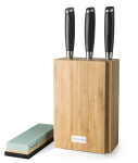 Peilių rinkinys bambukiniame stove G21 Gourmet Damascus 6002217, 3 vnt | 6002217 | 8595627418830
