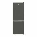 BEKO Refrigerator | B3RCNA344HG | Energy efficiency class E | Free standing | Combi | Height 179.6 cm | No Frost system | Fridge net capacity 209 L | Freezer net capacity 92 L | Display | 37 dB | Grey | B3RCNA344HG | 8690842691522