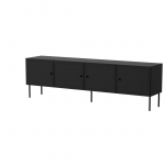 Cama 4D RTV cabinet PALAZZO BIS 201x40x60 black matt | PALAZZO 400025 | 5903815010279