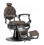 Activeshop Gabbiano fotel barberski Niccolo brązowy | 5906717459696 | 5906717459696