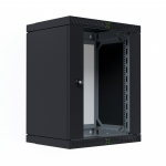 Szafa EFB EFB 19'' geh&auml;use X-Rack mit Glast&uuml;r 400-600mm 15HE schwarz | WGX-1506TS.G1 | 4049759323035