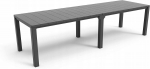 Garden4You Garden table Julie Double Table (2 configurations) grey 8711245150376 | 8711245150376 | 8711245150376