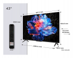 TCL P6K 43P6K TV 109.2 cm (43") 4K Ultra HD Smart TV Wi-Fi Metallic | 43P6K | 5901292528928