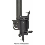 Uchwyt do projektor&oacute;w TOA Chief Vertical and Portrait Projector Mount - Black - Zestaw montażowy (uchwyt kolumnowy, uniwersalny uchwyt interfejsu) - dla projektora - ze stali litej - czarny - zgodny z TAA (VPAUB) | VPAUB | 841872168265
