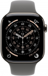 Apple Watch S11 Titan Natur Cellular 46mm (Sportband steingrau) S/M | MFCW4ZR/A | 195950629491