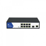 Switch Value PoE Gigabit Ethernet 8 2 porty Uplink (1x GbE  1x SFP) (21.99.1193) | 21.99.1193 | 7630049613041