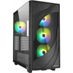 Obudowa Sharkoon Rebel C80G RGB czarna | 4044951041152 | 4044951041152