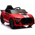 Lean Cars Pojazd na Akumulator Ford Mustang GT500 Shelby Czerwony | Lean-19527 | 5905991009023