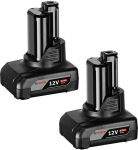 Bosch Akumulator Bosch GBA 12V 6.0Ah (1600A00X7M) 2 szt. | 1600A00X7M | 3165140894616