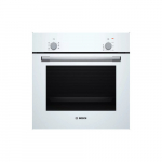 Bosch Oven | HBF010BV1S | 66 L | Electric | Manual | Control knob | Height 59.5 cm | Width 59.4 cm | White | HBF010BV1S | 4242005257164