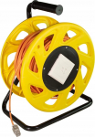 LogiLink LogiLink 500 MHz Netzwerkkabel auf Trommel,Cat6A 60M,orange | CQ3060S | 4052792039856
