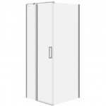Cersanit SET B845 KABINA MODUO ZAWIAS LEWA 80X80X195SZK TRANS WIR | SZEZ1003671522 | 5901771086239