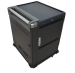 Ewent EW1703 portable device management cart/cabinet Black, Grey | 434910 | 8052101434910